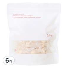 Solnip 堅果飴糖, 6袋, 400g
