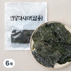 염장 다시마 쌈용, 400g, 6개