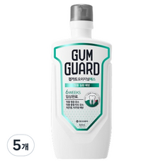 DONG-A PHARM 東亞製藥 GUM GUARD Original S漱口水, 820ml, 5個