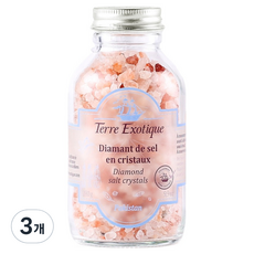 떼르이그조틱 크리스탈 다이아몬드 솔트, 280g, 3개