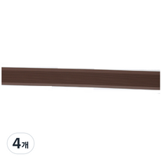 디트리 두꺼운 미끄럼 방지 테이프 이 1m x 폭 6cm 브라운, 4개