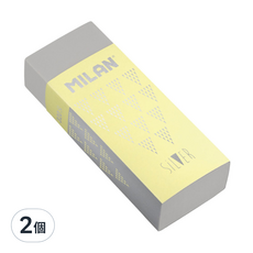 MILAN Nata® 橡皮擦, 璀璨系列 4色 隨機出貨, 2個