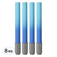 미소로운 연필 홀더 세트 B타입, 8세트, 블루