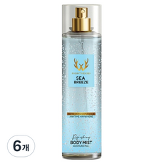 몽트우드 바디 미스트 씨 브리즈, 6개, 237ml