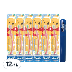 Oral-B 歐樂B Stages兒童牙刷組 第1階段 小熊維尼款+牙刷收納盒, 小熊維尼的朋友, 2組