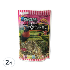 재롱이 스페셜메뉴 앵무새 모이, 900g, 2개
