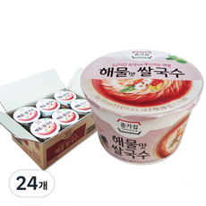 종가집 해물맛 쌀국수, 92g, 24개