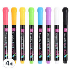 TUCO.B Fine Window黑板馬克筆磁吸式 8色組 一般型, 混合色, 4個