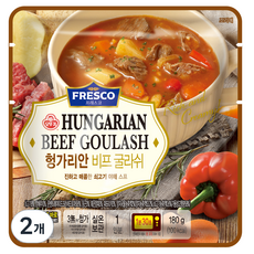 오뚜기 프레스코 헝가리안 비프 굴라쉬, 180g, 2개