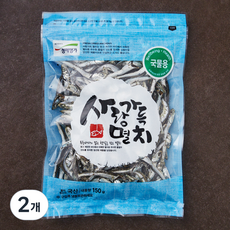 청해명가 사랑가득멸치 국물용, 150g, 2개