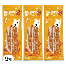 잇츄 강아지 츄잇 꿀바른 터키츄 스틱, 혼합맛(칠면조/마누카꿀), 30g