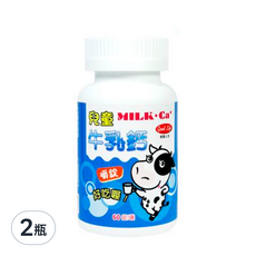 good Life 得意人生 兒童牛奶鈣嚼錠, 60顆, 2瓶