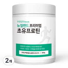 뉴질랜드 프리미엄 초유프로틴, 400g, 2개