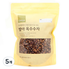 올가홀푸드 발아 옥수수차, 500g, 1개입, 5개