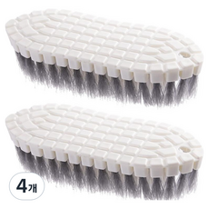 OON 다용도 틈새 청소솔 수세미 브러쉬, 혼합색상, 4개