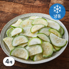 애호박 슬라이스 (냉동), 4개, 1kg