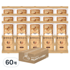 맘스케이크 플랫파운드 아몬드, 60개, 50g