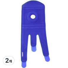 건강별밭 미끄럼방지 무릎 보호대 오른쪽 블루, 2개