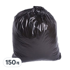 부국비닐봉투 재활용 평판 63 검정, 50L, 150개