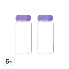 My Bottle PET瓶, 紫色, 350ml, 6個