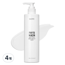 네시픽 피토 나이아신 화이트닝 바디 톤업 크림, 4개