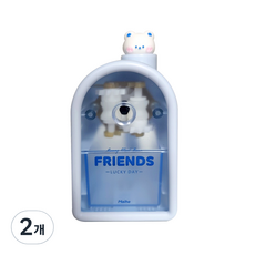 DADA 粉彩白熊削筆器, 2個, 藍色