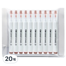 DAILY ON 套組 彩色麥克筆 任選5, 20個, 1色