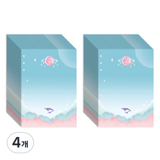 SECOND MANSION A5 6孔補充內頁 月光 星空宇宙 天空, 1入, 4個