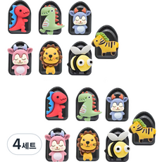 오마이남친 다용도 캐릭터 걸이 7종, 혼합색상, 4세트