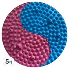Potenkit 舒爽足部指壓墊 56 x 56 cm, 太極圖案, 5個