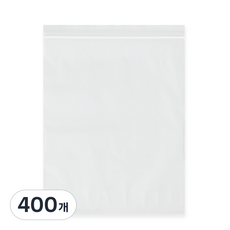 Tree 堅固的PE夾鏈袋, 400個, 12 x 17 cm, 1入