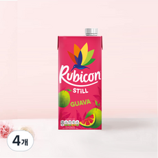 盧比孔番石榴汁, 4個, 1L