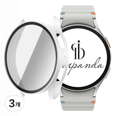 아이엠판다 하드 풀커버 케이스, 화이트, 3개