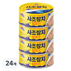 사조 살코기참치, 85g, 24개