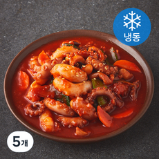 바다보소다담플러스 낙지볶음 (냉동), 5개, 400g