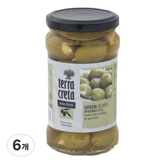 terra creta 杏仁綠橄欖 (去籽), 290g, 6個