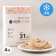 식단면 생 중면 3개입 (냉동), 300g, 4개