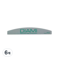 다이아미 듀엣 피니셔 네일 버퍼, 6개, 180 / 280 GRIT