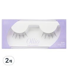 Ollio The Classic 半截假睫毛 6號 Spiky, 黑色(無香), 2個