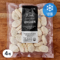 에이치쿡 감자 고로케 (냉동), 1kg, 4개