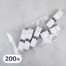 혜림봉투 PE손잡이 지퍼백 30 x 6 + 39, 투명, 200장