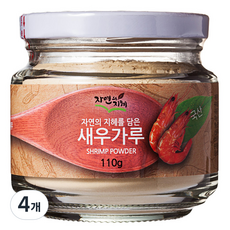자연의지혜 새우가루, 110g, 4개