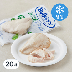 벌키니 오리지널 닭가슴살 (냉동), 100g, 20개, 1개입