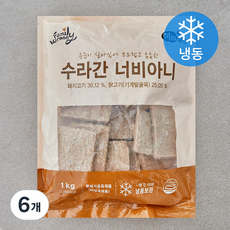 하늘푸드 수라간 너비아니 (냉동), 1kg, 6개
