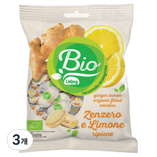 Liking BIO 有機生薑&檸檬喉糖, 90g, 3個