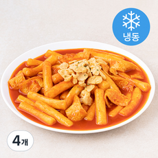 제너럴 밀떡볶이 기본맛 (냉동), 415g, 4개