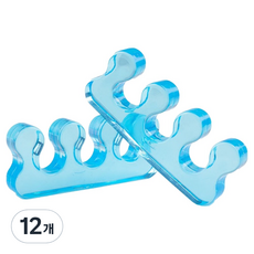 On&Living 矽膠腳趾平衡分趾環 藍色, 12個