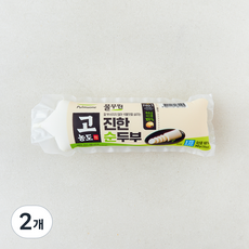 풀무원 고농도 진한 순두부, 350g, 2개