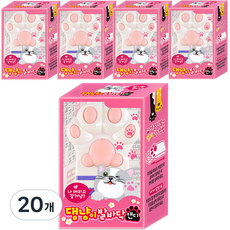 댕냥이 발바닥 캔디 딸기민트향, 13g, 20개