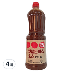 식자재왕 옛날 돈까스 소스, 1.95kg, 4개